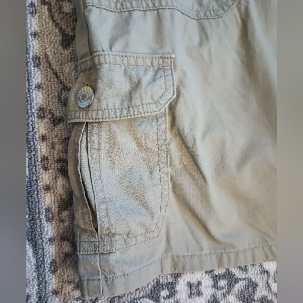 Vintage Sonoma Y2K Cargo Skort Womens Size 16 Olive Utility Grunge Bratz Emo - Picture 2 of 9